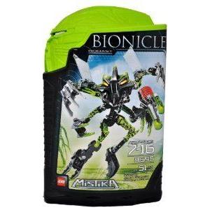 Lego (レゴ) Year 2008 Bionicle Mistika Series 6 インチ Tall フィギュア 人形 Set # 8695 - Green GOR