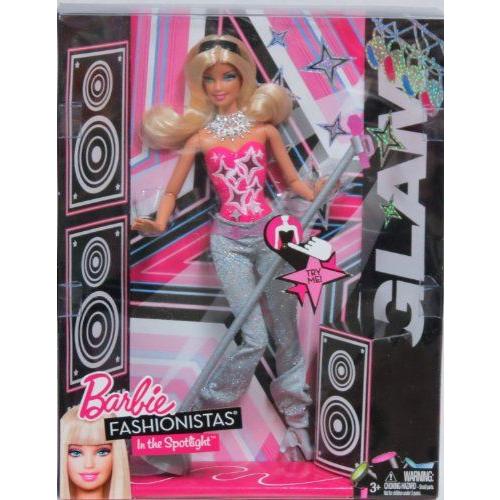 Barbie バービー Fashionistas In The Spotlight Glam Singing Doll 人形 ドール