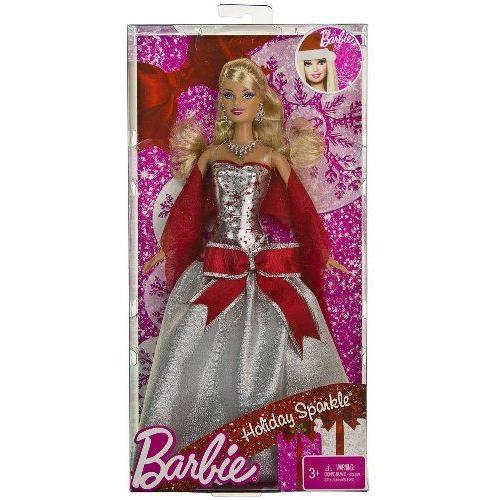 Barbie バービー Holiday Sparkle ~11.75" Doll Figure 人形 ドール