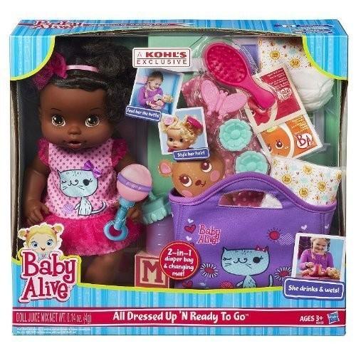 Baby Alive (ベビーアライブ) All Dressed Up N Ready To Go Doll by Hasbro お人形さん あやつり人形 図形 ゲーム、おもちゃ-その他人形-人形
