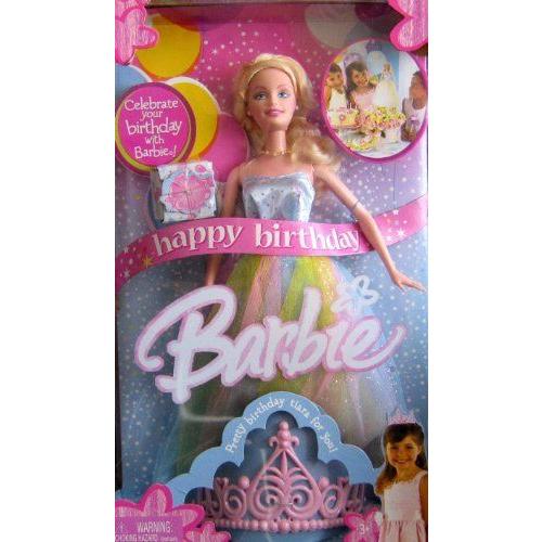 Happy Birthday Barbie バービー Doll w Birthday Tiara For You! (2005) 人形 ドール