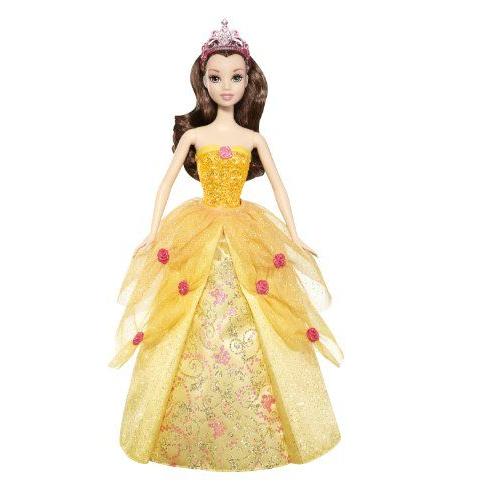バービーDisney Princess 2-In-1 Ballgown Surprise Belle Doll　W1138　