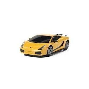 RASTAR 26300 1:24 6 Channel Remote Control Lamborghini Ultralight Sports Car Model with Light (Yel
