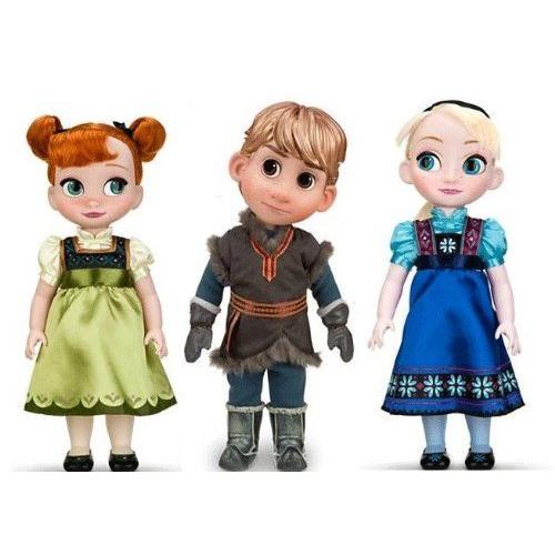 Disney STORE Animations COLLECTION "Frozen" "Anna / Kristoff / Elsa" toddler set 　ディズニース