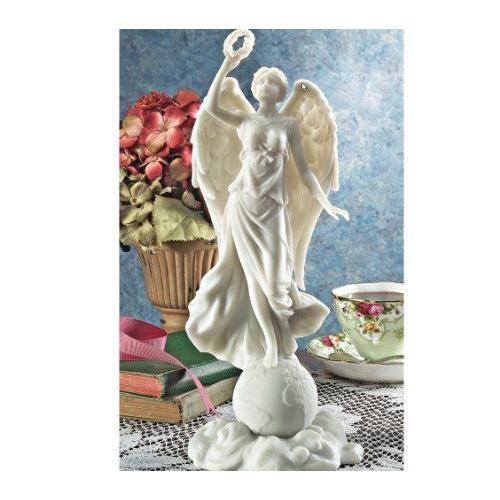 Classic French Angel of World Peace Bonded Natural Marble Statue Sculpture Figurine世界平和保税天｜wakiasedry