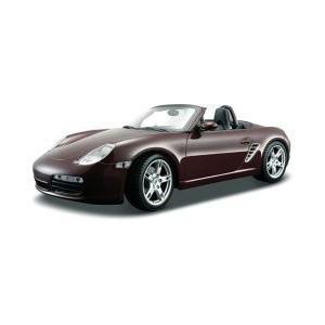 Maroon Porsche ポルシェ Boxster S 1:18 スケール Die Cast Car