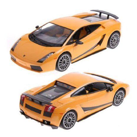 Yellow Rastar 1:14 Lamborghini Gallardo Car Model with Remote Control おもちゃ