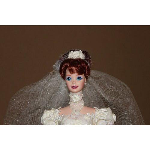 Romantic Rose Bride Porcelain Barbie(バービー) Doll ドール 人形 フィギュアの画像
