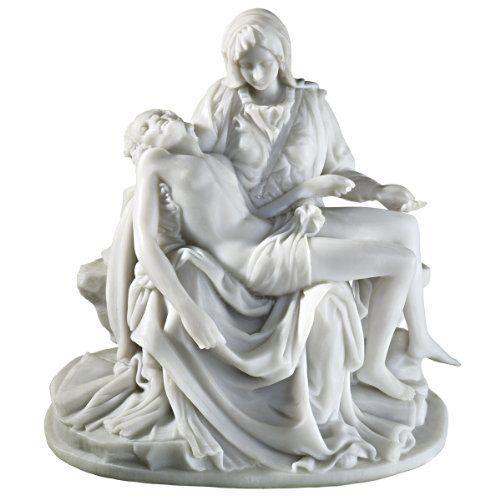 The Pieta (1499) Bonded Marble Medium Statueピエタ（1499）保税マーブルミディアム像