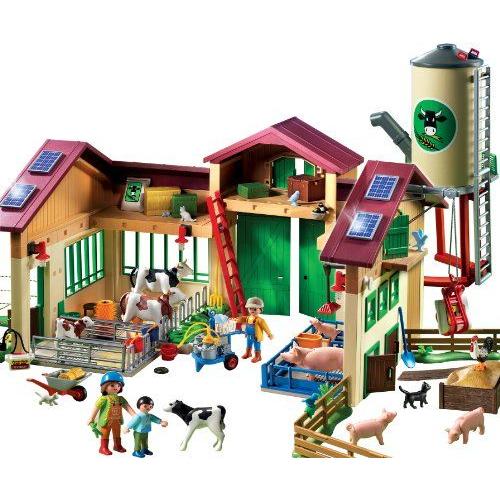 プレイモービル　5119　サイロ付きの牧場　Playmobil　_2