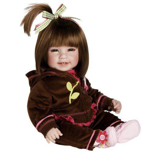 Adora アドラ Baby Doll， 20 inch "Workout Chic" Brown Hair/Brown Eyes_1