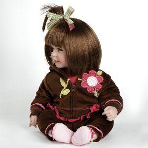 Adora アドラ Baby Doll， 20 inch "Workout Chic" Brown Hair/Brown Eyes_2