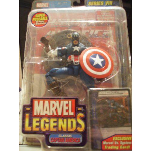 マーベル レジェンド Marvel Legends 6インチ #08 キャプテン アメリカ [Classic][羽有]