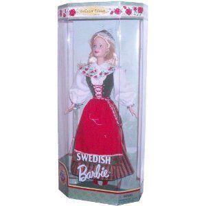 Barbie Year 1999 Collector Edition Dolls of the World 20th Anniversary 12 Inch Doll - Swedish Barb