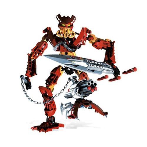 Lego (レゴ) Year 2007 Bionicle Mahri Series 7 インチ Tall フィギュア 人形 Set #8911 - TOA JALLER w_2