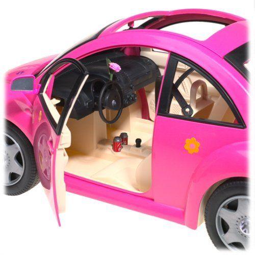 Barbie バービー Volkswagen New Beetle PINK Mattel マテル社 55297 人形 ドール_1