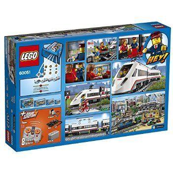 LEGO City Trains High-speed Passenger Train 60051 Building Toy 