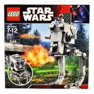 レゴ Year 2007 スターウォーズ 続きもの Vehicle 仕掛ける # 7657 - All Terrain Scout Transport AT-ST w おもちゃ-ゲーム、おもちゃ