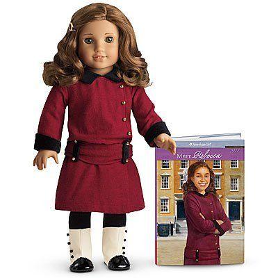 AMERICAN GIRL REBECCA DOLL & PAPERBACK BOOK