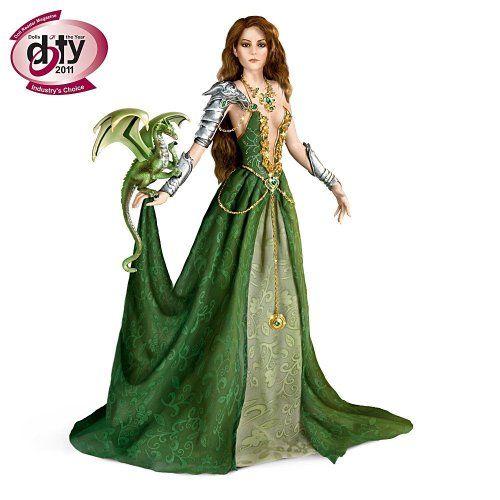 Nene Thomas Emerald Enticement Fantasy Doll by Ashton Drake アシュトンドレイク 人形 ドール
