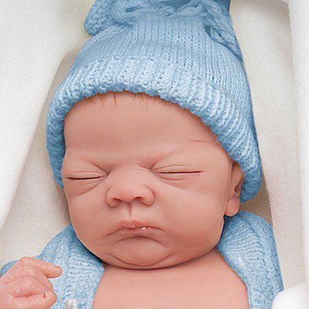 Linda Webb Charlie Anatomically Correct So Truly Real Lifelike Baby Doll by Ashton Drake アシュトの画像