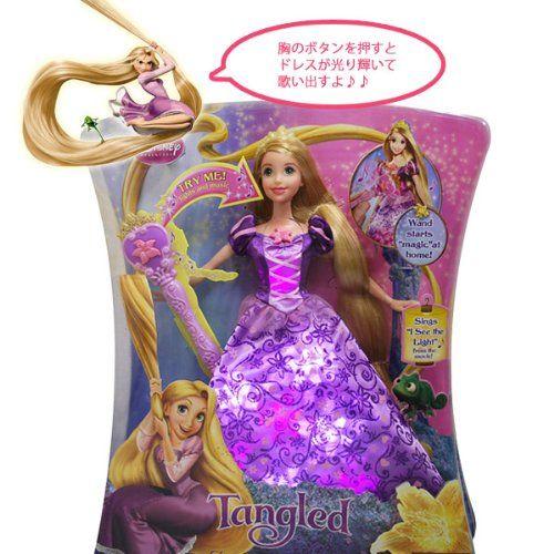 [ディズニー]Disney Tangled Rapunzel Sing \u0026 Glow/ディズニー 塔の上のラプンツェル シング＆グロー おの画像