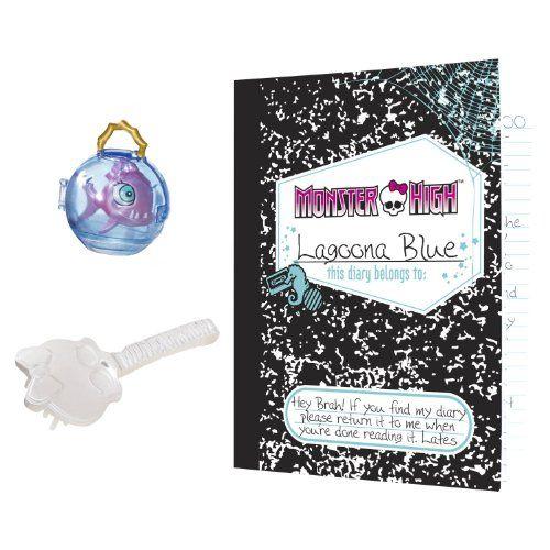 モンスターハイ Monster High Lagoona Blue Doll and Neptuna Pet Piranhaの画像