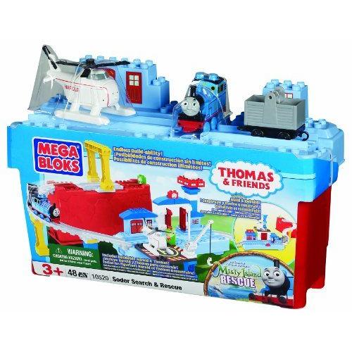 きかんしゃトーマス メガブロック ラージバケツ10520 Sodor Search \u0026 Rescue 6468a【おもちゃ 汽車の画像