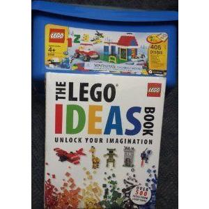 The LEGO (レゴ) Ideas Book [Hardcover] Plus LEGO (レゴ) Ultimate Building Set - 405 ピース (6166)