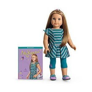 American Girl アメリカンガール McKenna Doll and Book Doll of the Year 2012 人形 ドール