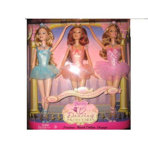 12 Dancing Princesses - Delia, Edeline and Fallon - Dressed in Ballet Tutus 人形 ドール