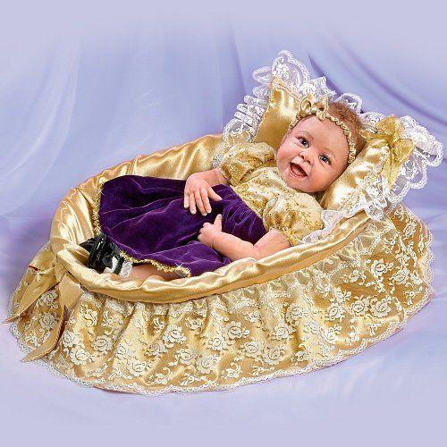 Realistic Princess Baby Doll: Princess Angelina by Ashton Drake アシュトンドレイク 人形 ドールの画像