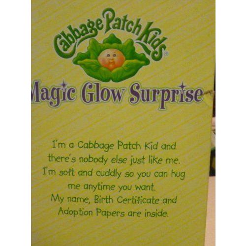 Cabbage Patch Kids キャベツパッチキッズ Magic Glow Surprise with Lil' Sprout 人形 ドールの画像