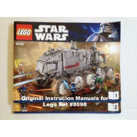 Lego (レゴ) Star Wars (スターウォーズ) Instruction Manuals for \"8098 - Clone Turbo Tank\"" ブロック"