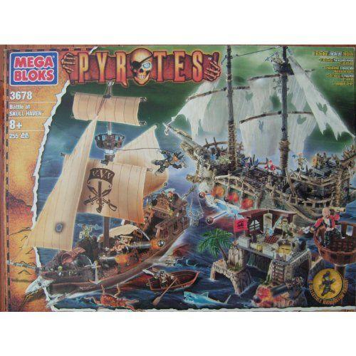 MEGA BLOKS Pyrates Battle at Skull Haven #3678
