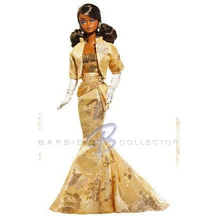 2009年モデル Golden Gala バービーフィギュア人形 1/６