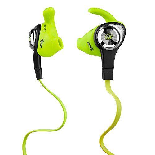 ◆アウトレット◆ MONSTER モンスター iSport Intensity Green スポーツ・インイヤー・ヘッドフォン（イ