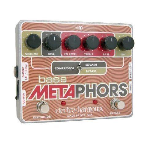 Electro Harmonix (エレクトロハーモニックス) Bass Metaphors Compression/ディストーションペダル