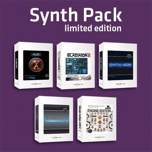 ●ダウンロード版●BEST SERVICE(ベストサービス) Synth Pack シンセパック Galaxy X/Gradiator 2 Expant