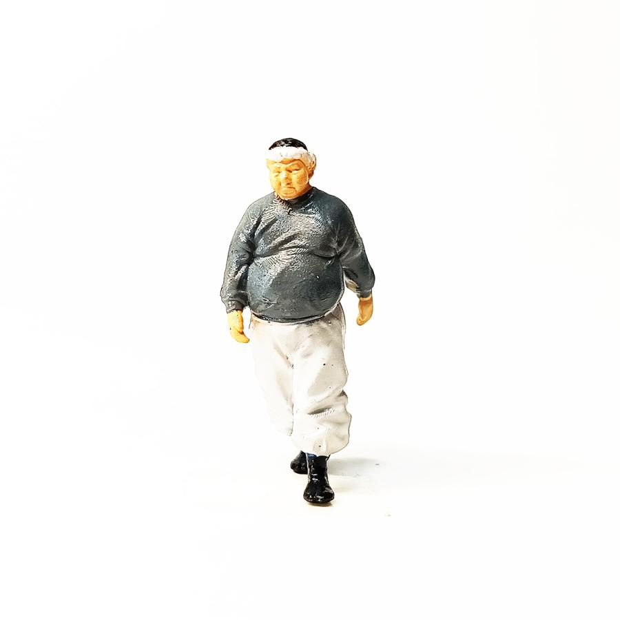 1/64フィギュア ぽっちゃり作業員 : わき役黒ちゃんヤフー店 - 通販