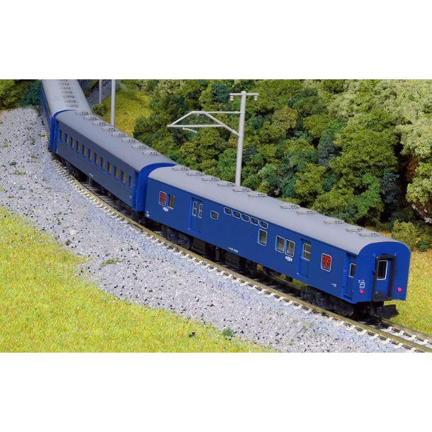 カトー KATO カトー旧形客車4両セット（ブルー） 10-034-1 : わき役黒