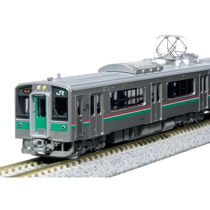 カトー（KATO） 701系1000番台 仙台色 4両セット 10-1553S : わき役黒