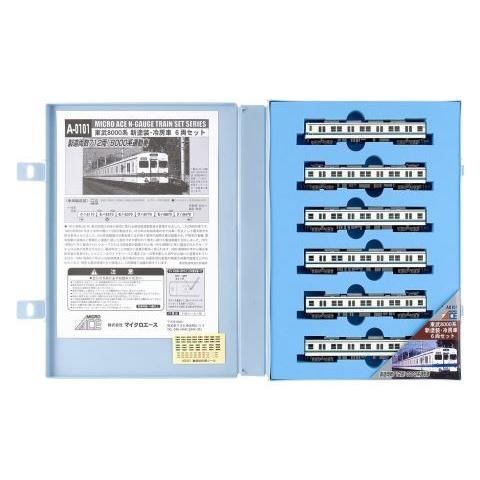マイクロエース Nゲージ 東武8000系 新塗装・冷房車 6両セット A0101