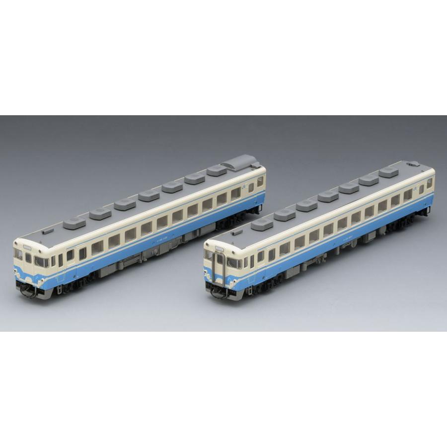 トミックス - TOMIX JRキハ58系急行列車ディーゼル鉄道車両（パノラミックウインドータイプJR四国色） 98081 模型、プラモデル-ゲーム、おもちゃ