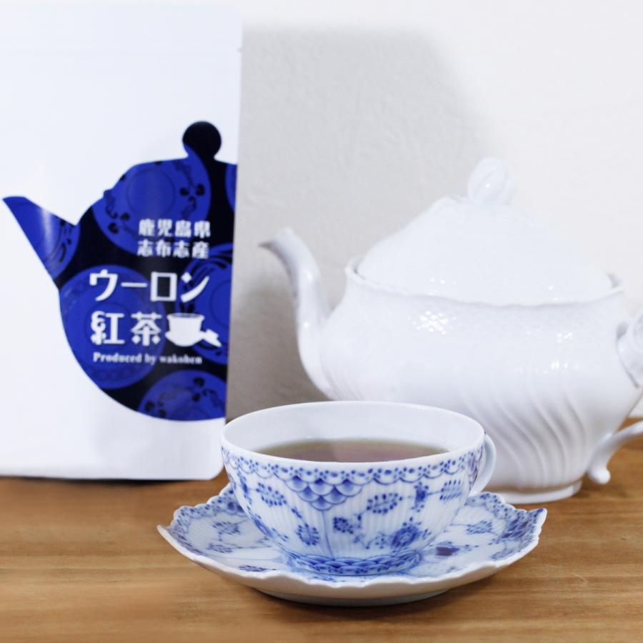 ウーロン紅茶50g 袋タイプ 茶葉 リーフ 一番茶葉使用 半発酵茶 ポイント消化ok｜wakohen-store｜02