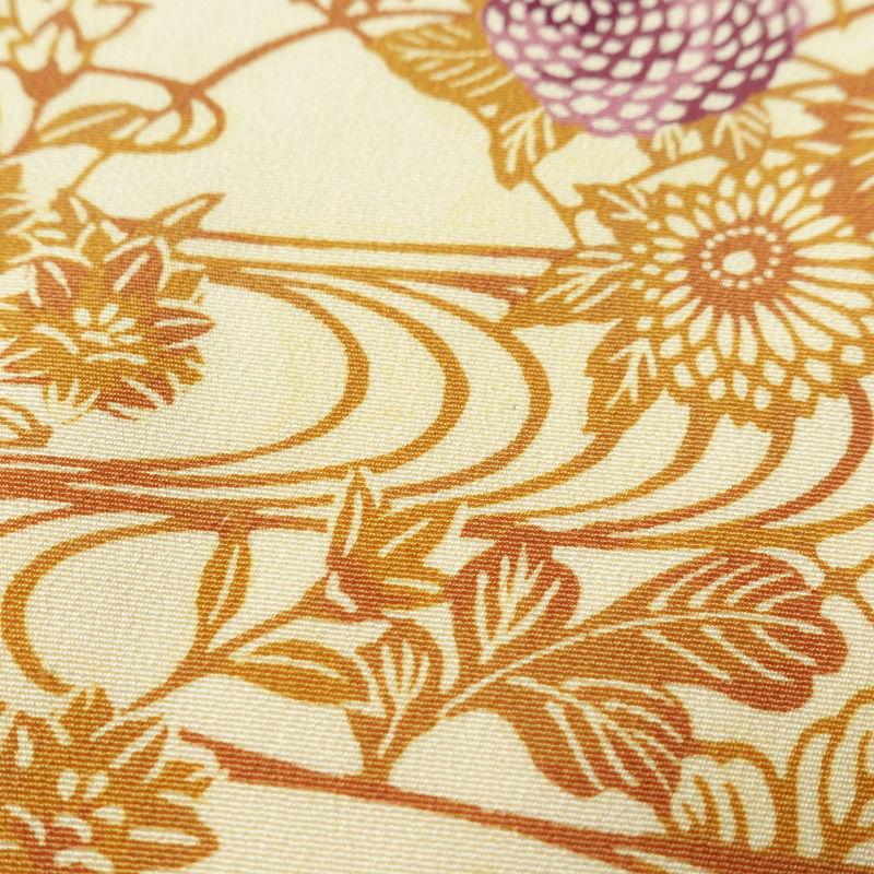 着物 小紋 袷 古典柄 しつけ糸付き 未使用品