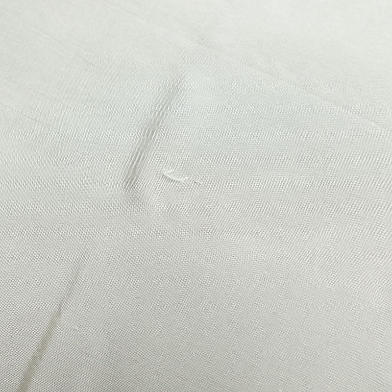 中古 本場大島紬 証紙あり 正絹 花柄 袷仕立て 身丈162cm 裄丈65cm 一部しつけ糸付き 青・紺_17