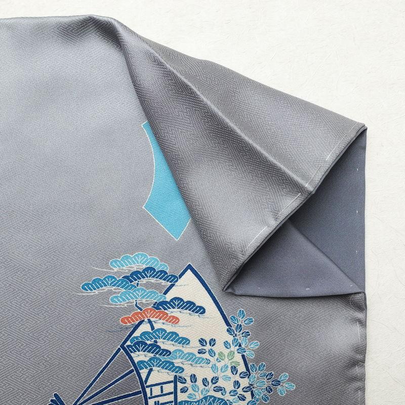 中古 付け下げ 良品 田畑喜八 落款入り しつけ糸付き 正絹 古典柄 袷