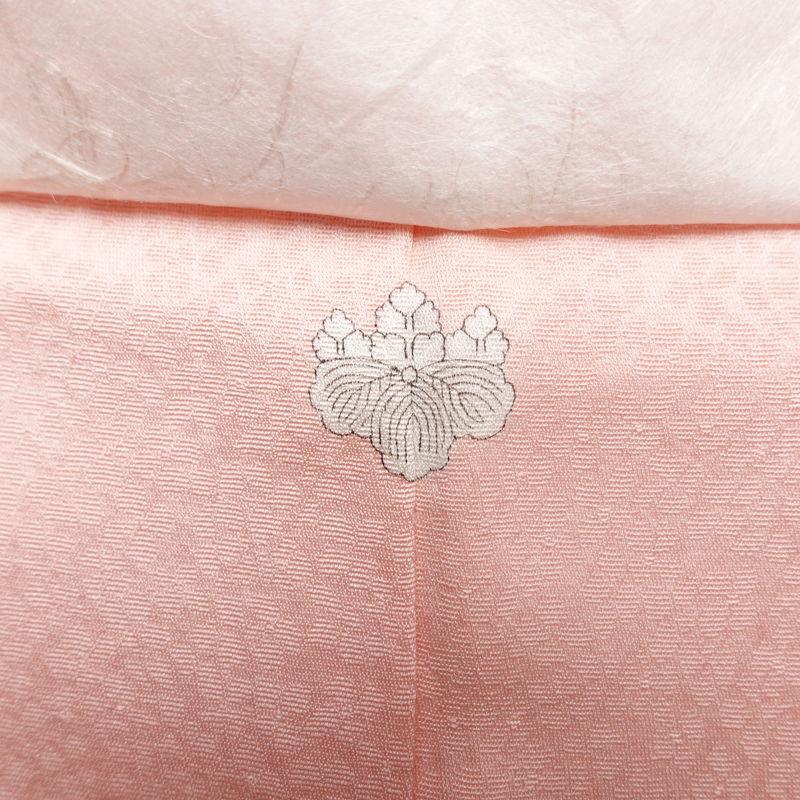 中古 付け下げ 良品 しつけ糸付き 一つ紋付き 正絹 その他の柄 袷