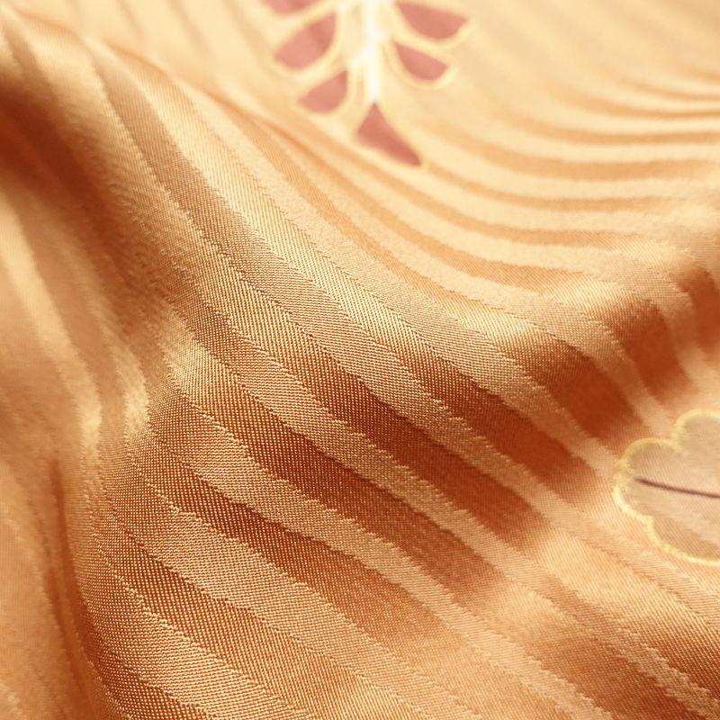 中古 振袖 正絹 蝶 古典柄 袷仕立て 身丈166cm 裄丈67cm 箔 金彩 成人